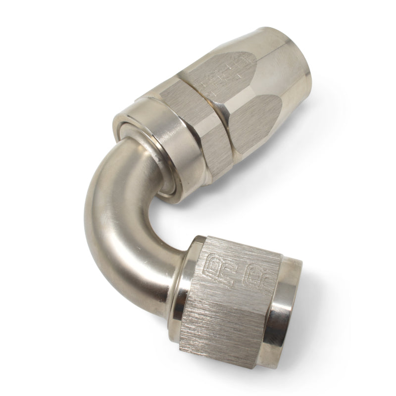 Russell Performance -10 AN Endura 120 Degree Full Flow Swivel Hose End (With 15/16in Radius) Fittings Russell