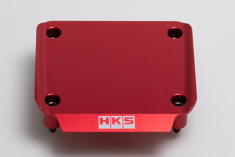 HKS RB26 Cover Transistor - Red Engine Covers HKS