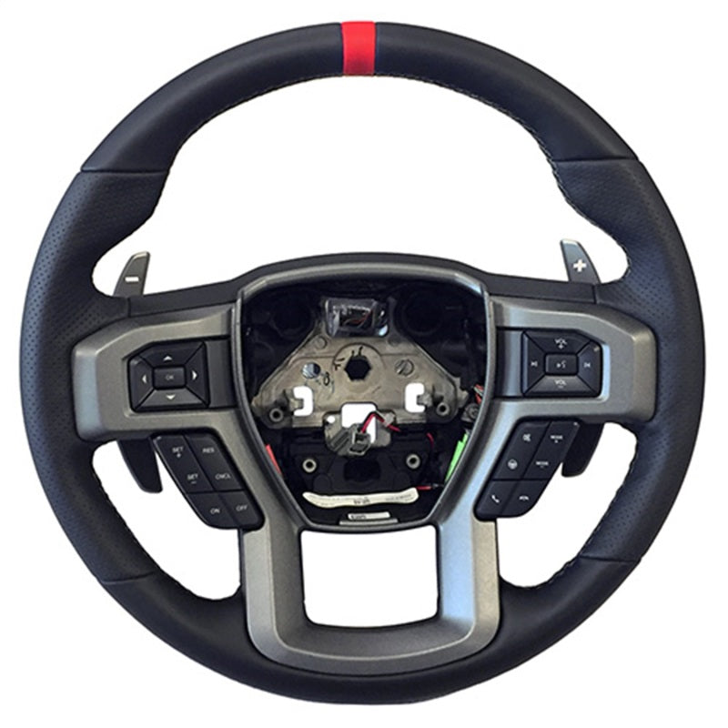 Ford Racing 15-18 F-150 Raptor Performance Steering Wheel Kit - Red Sightline Steering Wheels Ford Racing