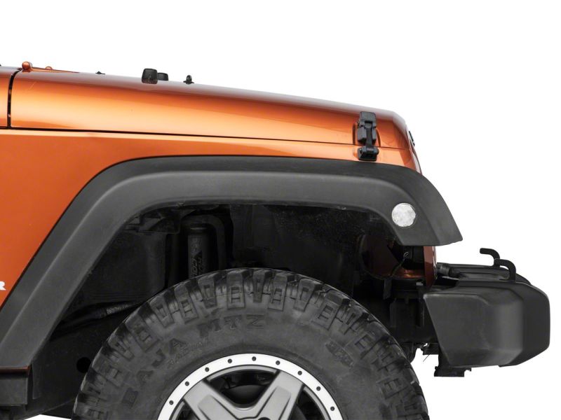 Raxiom 07-18 Jeep Wrangler JK Axial Series LED Side Marker Lights- Clear Sidemarkers & Indicators Raxiom