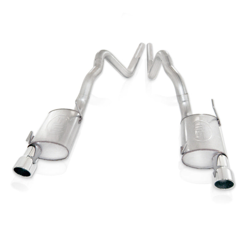 Stainless Works 2007-10 Shelby GT500 3in Catback X-Pipe Chambered Mufflers Catback Stainless Works