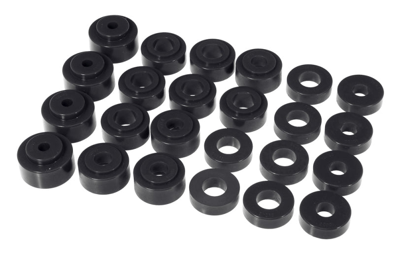 Prothane 68-72 GM Mid-Size Convert Body Mount - Black Bushing Kits Prothane