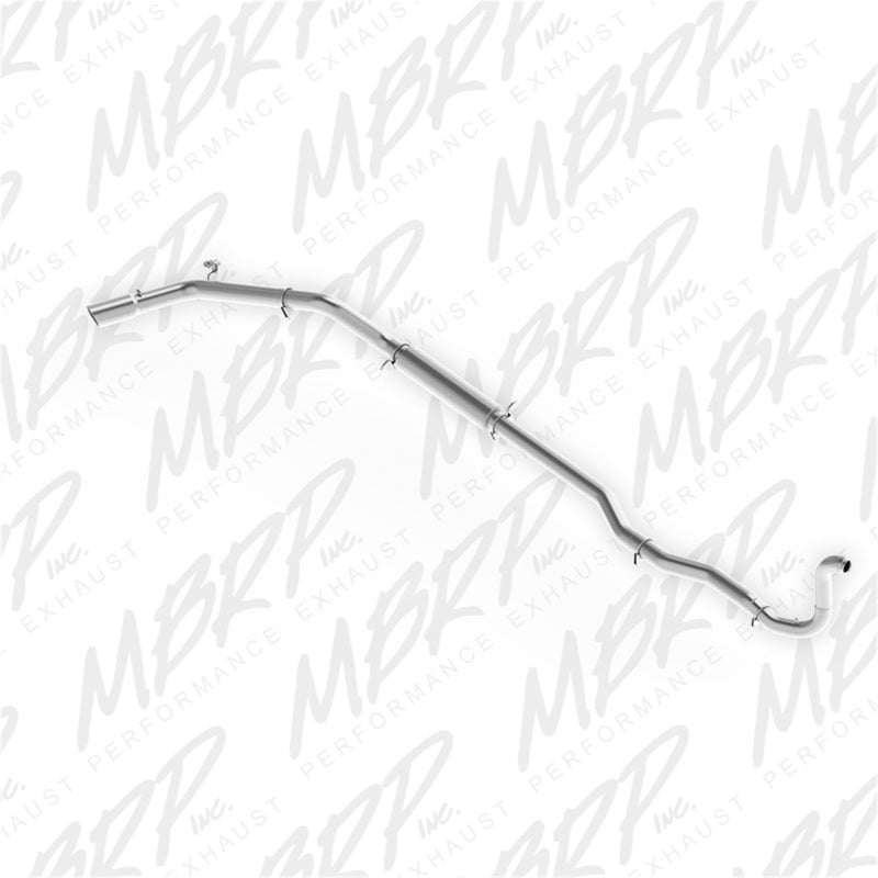 MBRP 88-93 Dodge 2500/3500 Cummins 4WD ONLY Turbo Back Single Side Exit T409 Exhaust System Catback MBRP