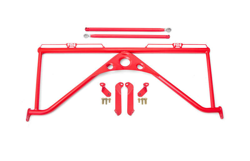 BMR Suspension 16-24 6th Gen Camaro Harness Bar - Red Harness Bars BMR Suspension