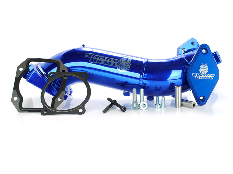Sinister Diesel 11-15 Chevy Duramax LML Intake Bridge Intake Elbows Sinister Diesel