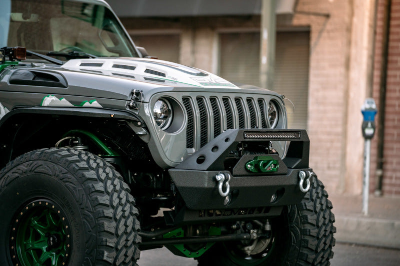 DV8 Offroad 18+ Jeep JL Heat Dispersion Hood - Primer Black Hoods DV8 Offroad