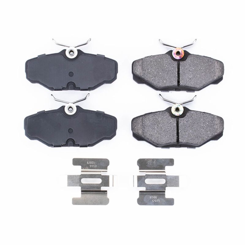 Power Stop 93-05 Ford Taurus Rear Z17 Evolution Ceramic Brake Pads w/Hardware Brake Pads - OE PowerStop