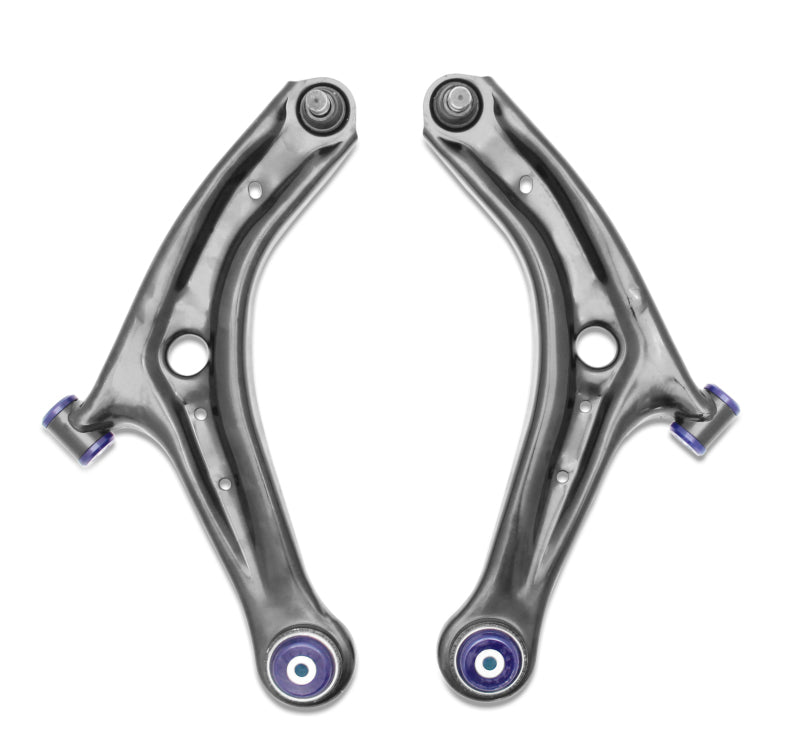 SuperPro 14-19 Ford Fiesta ST Front Lower Control Arm Set w/ Preinstalled SuperPro Bushings Control Arms Superpro