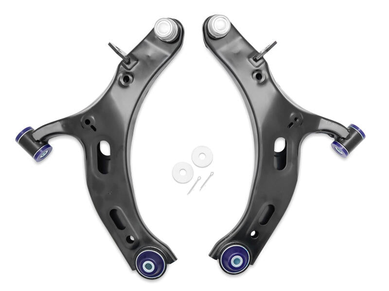 SuperPro 2010-2014 Subaru Legacy 2.5i Front Lower Control Arm Set w/ Bushings Control Arms Superpro
