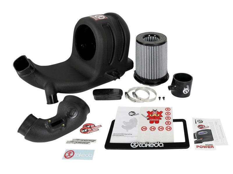 aFe Takeda Momentum Pro DRY S Cold Air Intake System 15-18 Honda Fit I4-1.5L Cold Air Intakes aFe