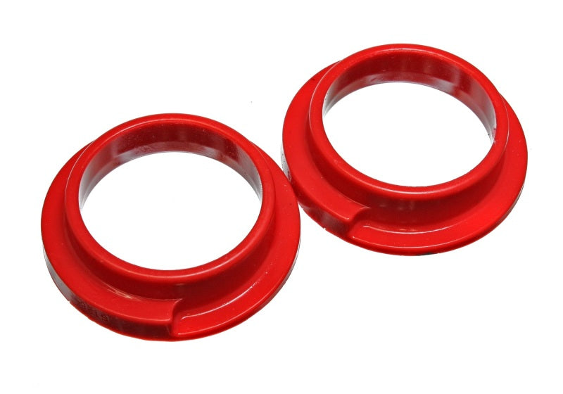 Energy Suspension Universal 3in ID 4 5/16in OD 1 1/8in H Red Coil Spring Isolators (2 per set) Bushing Kits Energy Suspension