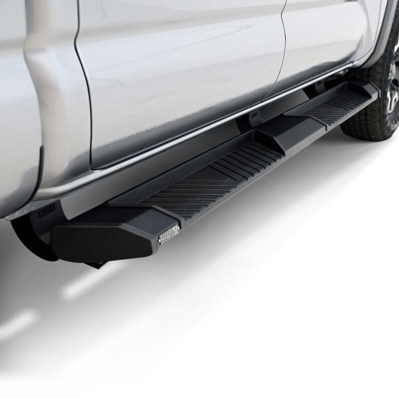 Westin 05-23 Toyota Tacoma Double Cab AT6 Running Boards - Black Running Boards Westin