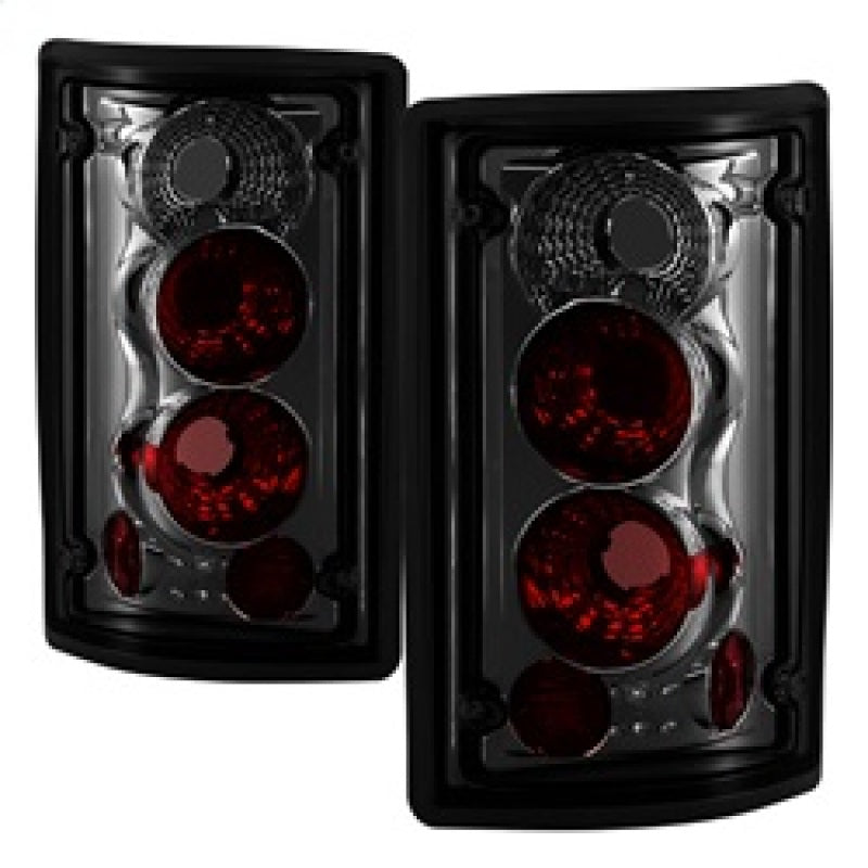 Spyder Ford Excursion 00-06/Econoline 150/250/350/450/550 95-06 Euro Tail Lights Smk ALT-YD-FEC00-SM Tail Lights SPYDER