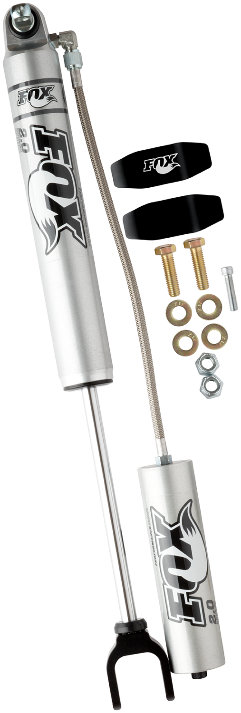 Fox 11+ Chevy HD 2.0 Performance Series 9.4in. Smooth Body Remote Res. Front Shock / 7-9in. Lift Shocks and Struts FOX