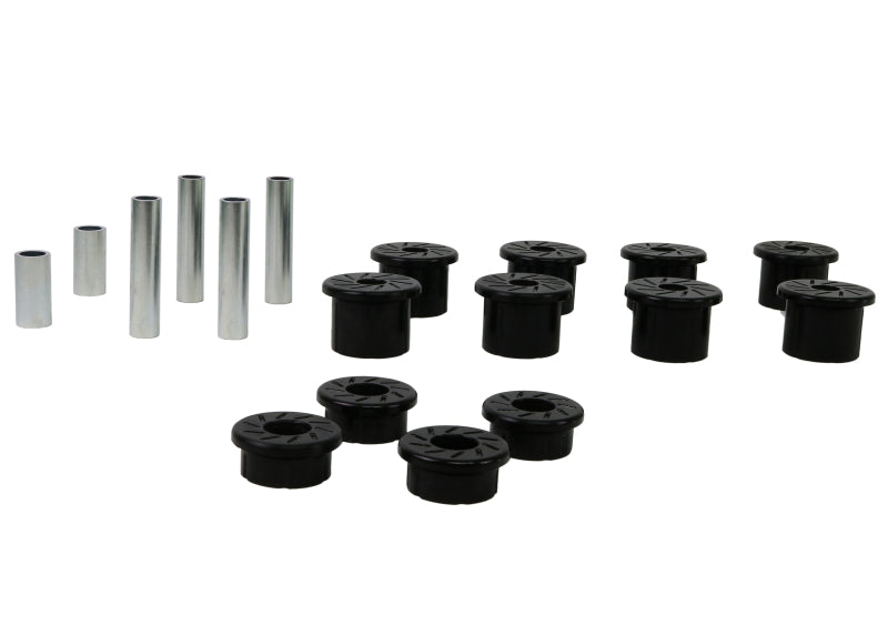 Whiteline 1980-1997 Ford F-250 Spring - Eye Front/Rear And Shackle Bushing Spring Insulators Whiteline