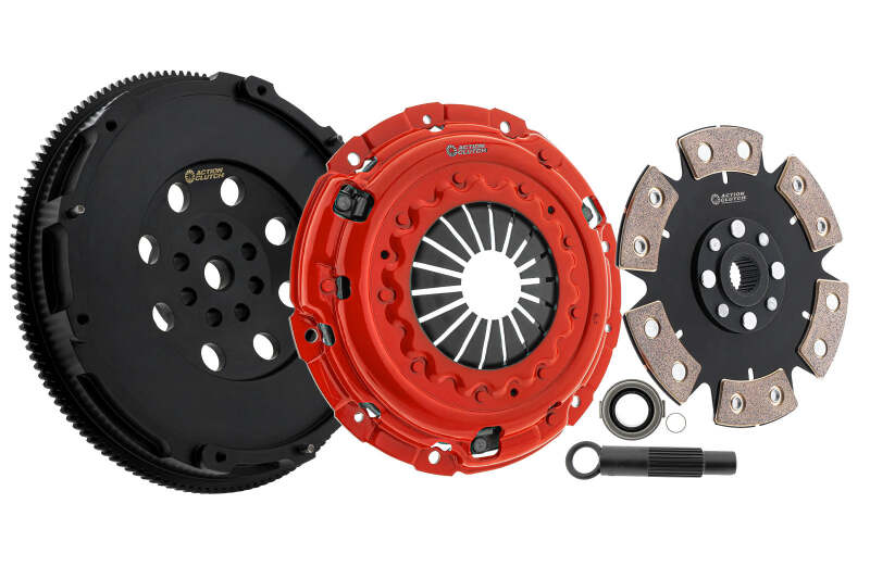 Action Clutch 2022 Honda Civic Si 1.5L (L15B7) Turbo Stage 6 Clutch Kit (2MD) w/Chromoly Flywheel Clutch Kits - Single Action Clutch