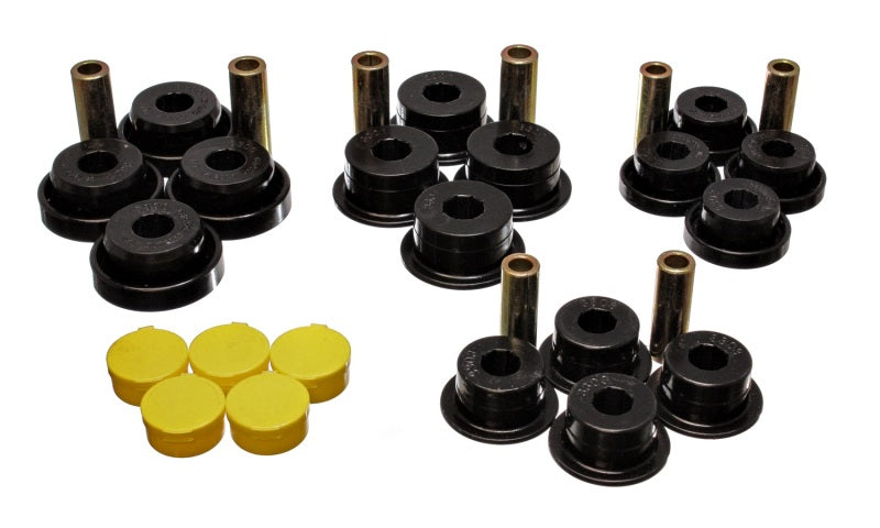 Energy Suspension 94-98 Dodge Ram Black Front Control Arm Bushing Set Bushing Kits Energy Suspension