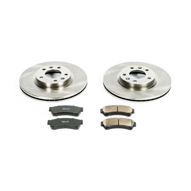 Power Stop 06-12 Ford Fusion Front Autospecialty Brake Kit Brake Kits - OE PowerStop