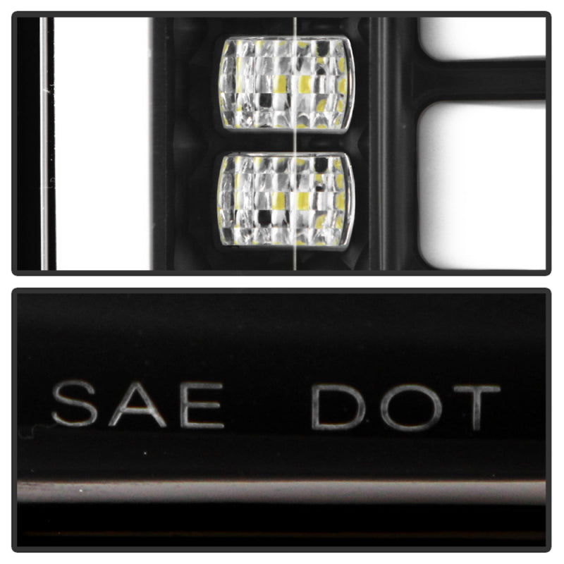 Spyder 21-23 Ford Bronco (Factory LED Model Only) LED Tail Lights - Black (ALT-YD-FB21LED-LED-BK) Tail Lights SPYDER