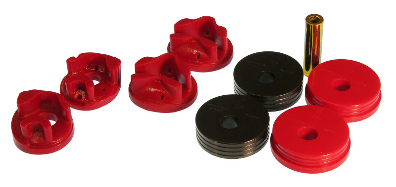 Prothane 94-00 Acura Integra 3 Mount Kit - Red Bushing Kits Prothane