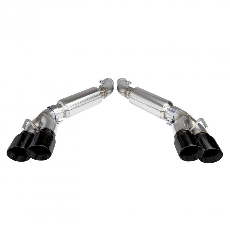 Kooks 2016 + Chevrolet Camaro SS LT1 3in Axle Back Exhaust System w/ Mufflers and Black Quad Tips Axle Back Kooks Headers