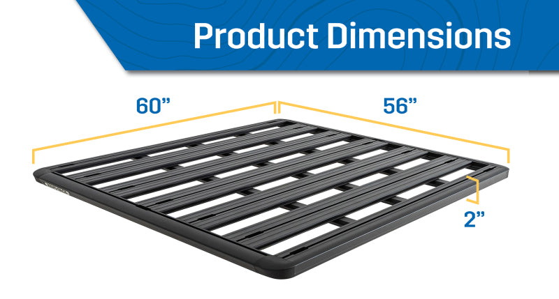 Rhino-Rack Pioneer Platform Unassembled with 2500 Leg Kit Roof Rack Rhino-Rack