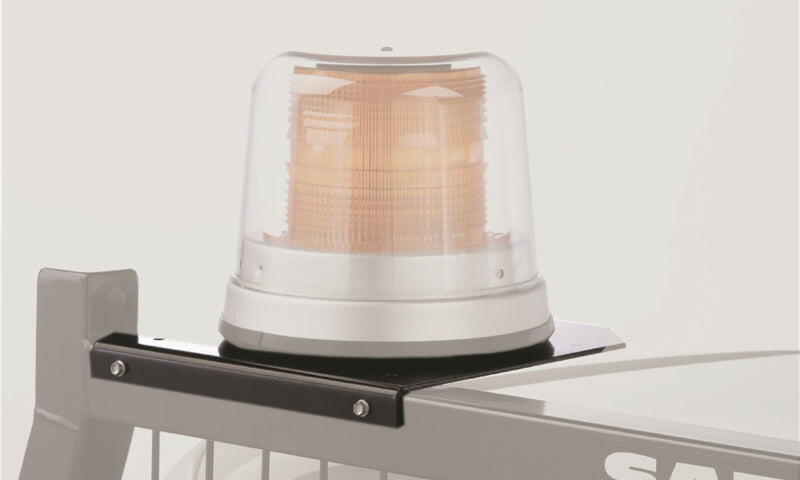 BackRack Light Bracket 11in x 11in Base Safety Rack Universal Brackets BackRack