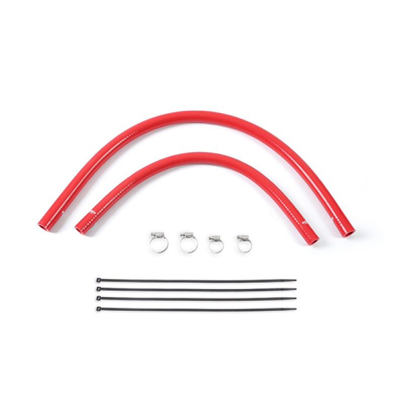 Mishimoto 91-01 Jeep Cherokee XJ 4.0L Silicone Heater Hose Kit - Red Hoses Mishimoto