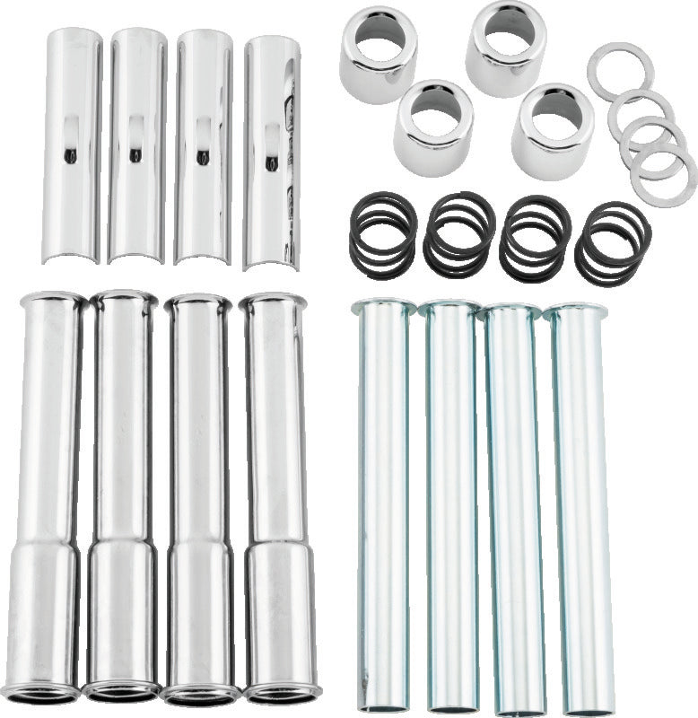 Twin Power 66-E79 Shovelhead Pushrod Tube Kit Push Rods TwinPower