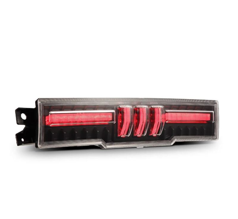 AlphaRex 21-24 Toyota GR86 / 21-24 Subaru BRZ NOVA-Series Prismatic LED Fourth Brake Light Blk Clear Brake Lights AlphaRex