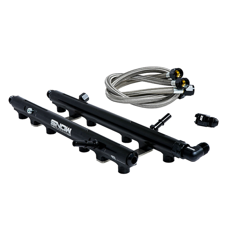 Snow Performance 2021+ Ford F150 Coyote Factory Fit Fuel Rail Kit (Pair) Fuel Rails Snow Performance