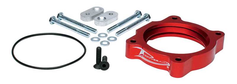 Airaid 02-09 Chevy Trailblazer / GMC Envoy 4.2L PowerAid TB Spacer Throttle Body Spacers Airaid