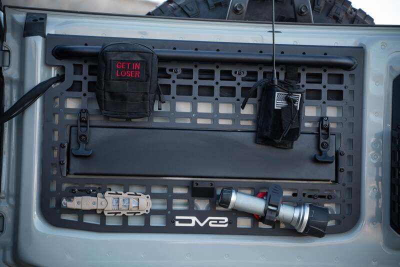 DV8 21+ Ford Bronco Tailgate Molle Panels Exterior Trim DV8 Offroad