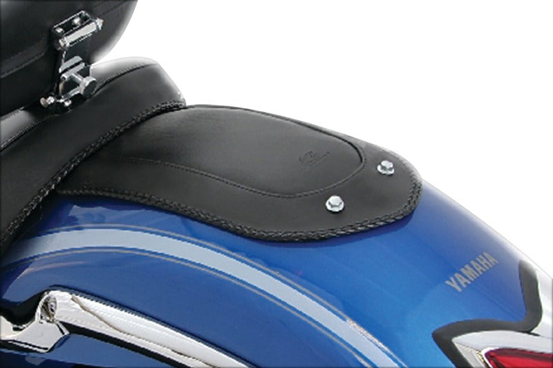 Mustang 07-17 Yamaha V-Star 1300, V-Star Tourer, V-Star 1300 Fender Bib Deluxe - Black Fender Bibs Mustang Motorcycle