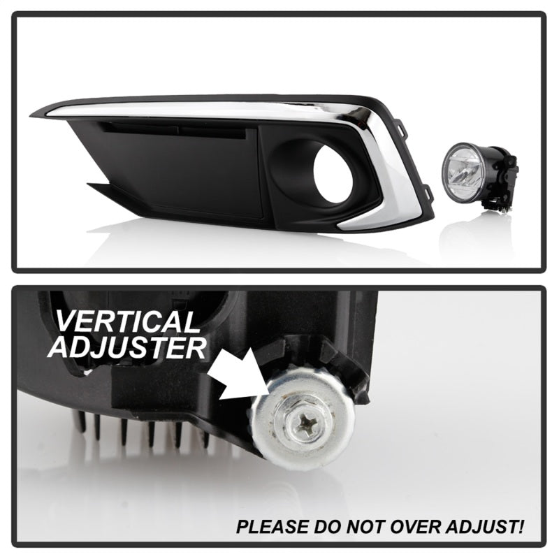 Spyder Honda Civic 2019+ OEM LED Fog Lights w/ OEM switch - Clear FL-HC2019-LED-C Fog Lights SPYDER