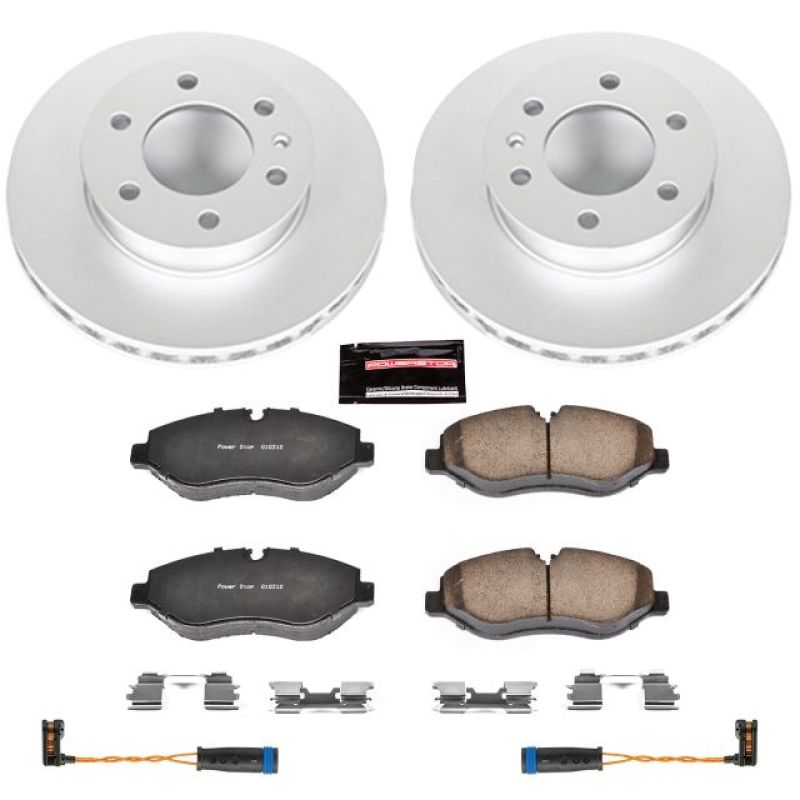 Power Stop 07-09 Dodge Sprinter 2500 Front Z23 Evolution Sport Coated Brake Kit Brake Kits - Performance D&S PowerStop