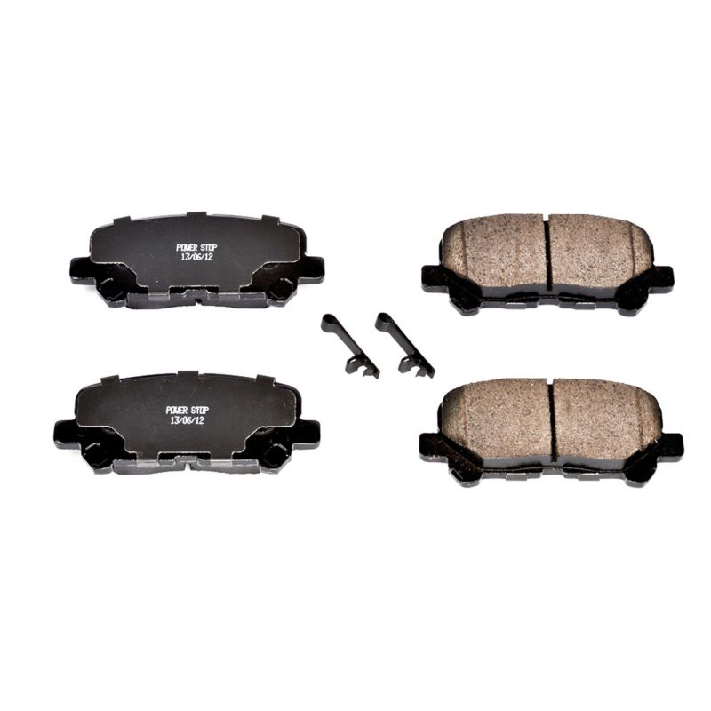 Power Stop 12-15 Honda Pilot Rear Z16 Evolution Ceramic Brake Pads Brake Pads - OE PowerStop