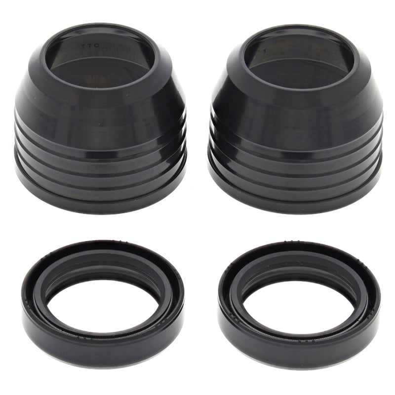 All Balls Racing 72-76 Yamaha DT250 Fork Oil Seal & Dust Seal Kit Fork Seal Kits All Balls Racing