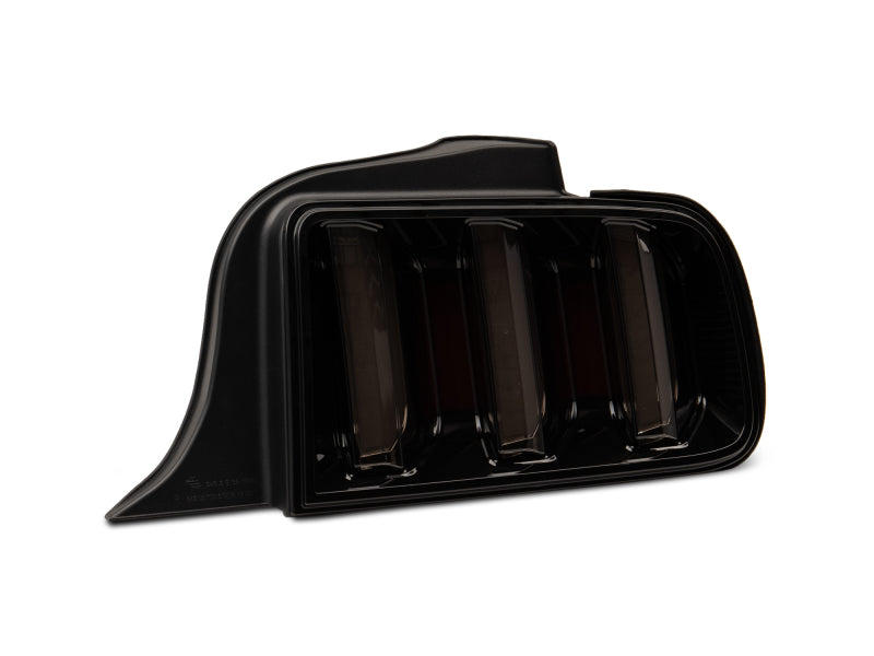 Raxiom 05-09 Ford Mustang Vector V2 LED Tail Lights- Black Housing (Smoked Lens) Tail Lights Raxiom