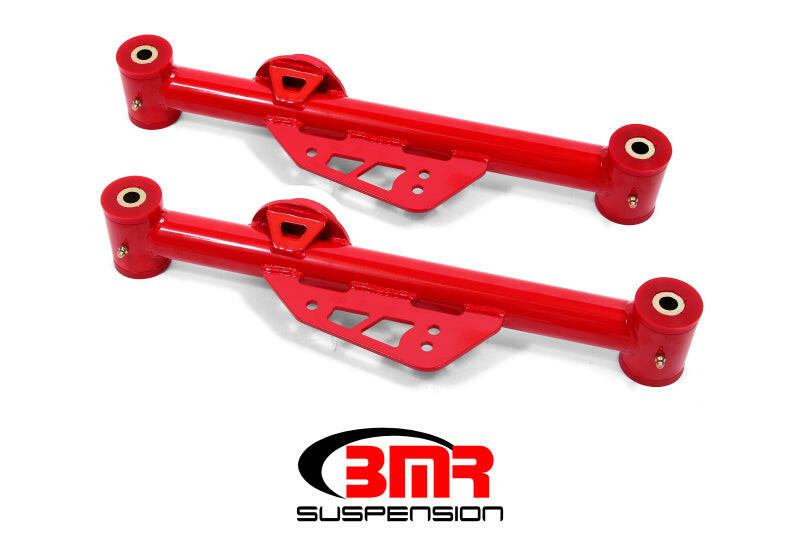 BMR 99-04 Mustang Non-Adj. Lower Control Arms (Polyurethane) - Red Control Arms BMR Suspension