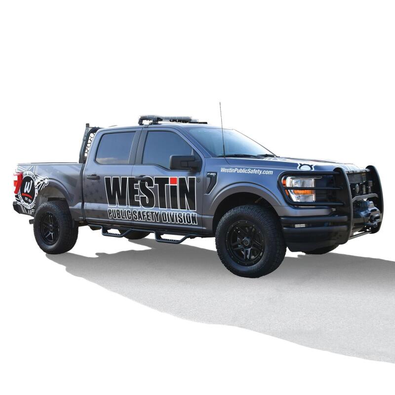 Westin 15-22 Ford F-150 SuperCrew / 17-22 F-250/350 Crew Cab Outlaw Nerf Step Bars Nerf Bars Westin