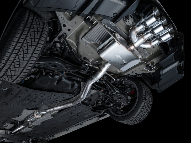 AWE Tuning 2024 Acura Integra Type S DE5 FWD Touring Edition Exhaust w/ Triple Chrome Silver Tips Catback AWE Tuning