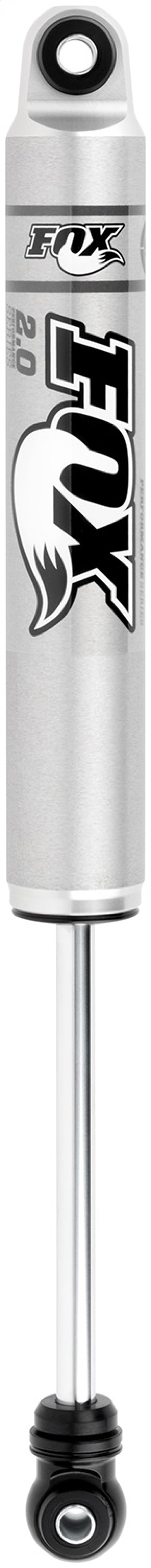 Fox 2.0 Performance Series 8in. Smooth Body IFP Shock / Std Travel w/Eyelet Ends (Alum) - Black Shocks and Struts FOX