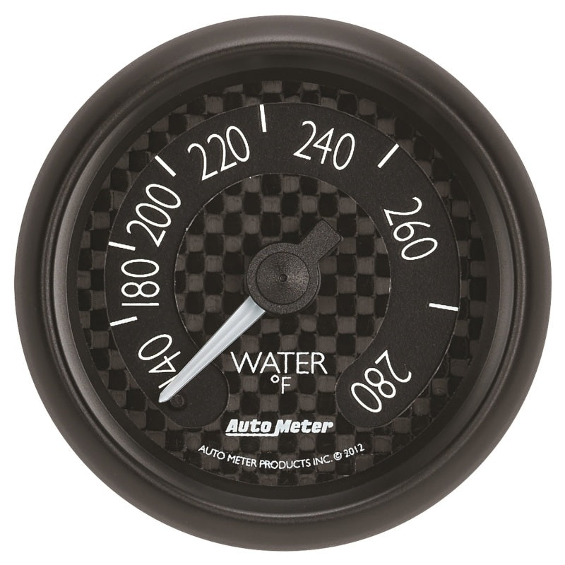 Autometer GT Series 52mm Mechanical 140-280 Deg F Water Temperature Gauge Gauges AutoMeter