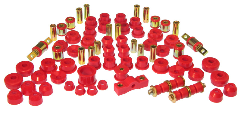 Prothane 88-91 Honda Civic Total Kit - Red Bushings - Full Vehicle Kits Prothane