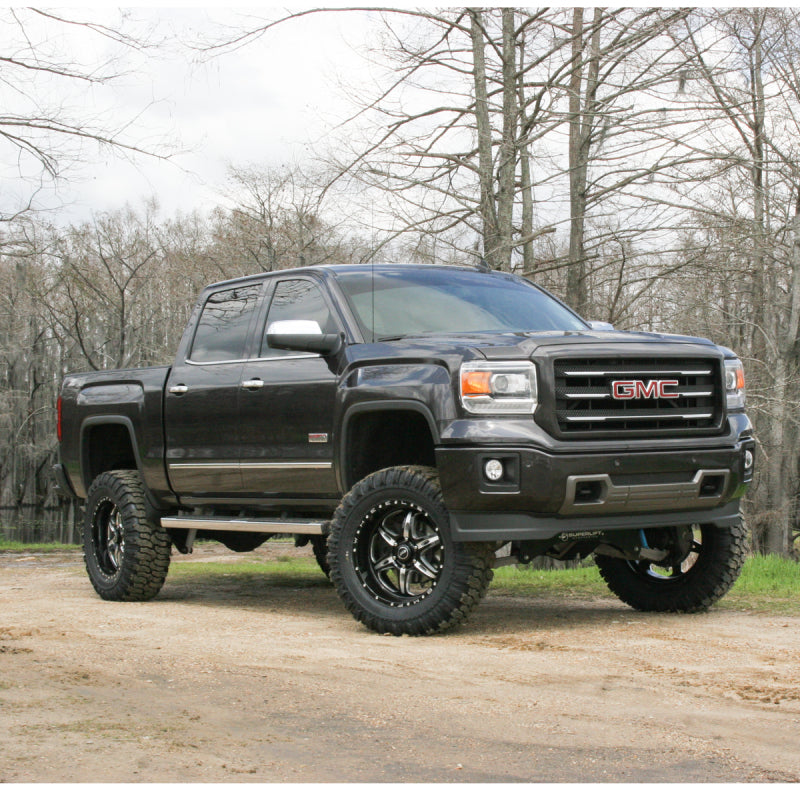 Superlift 07-16 Chevy Silv 4WD 8in Lift Kit w/ OE Cast Steel Control Arms & King Coilovers & Shocks Lift Kits Superlift