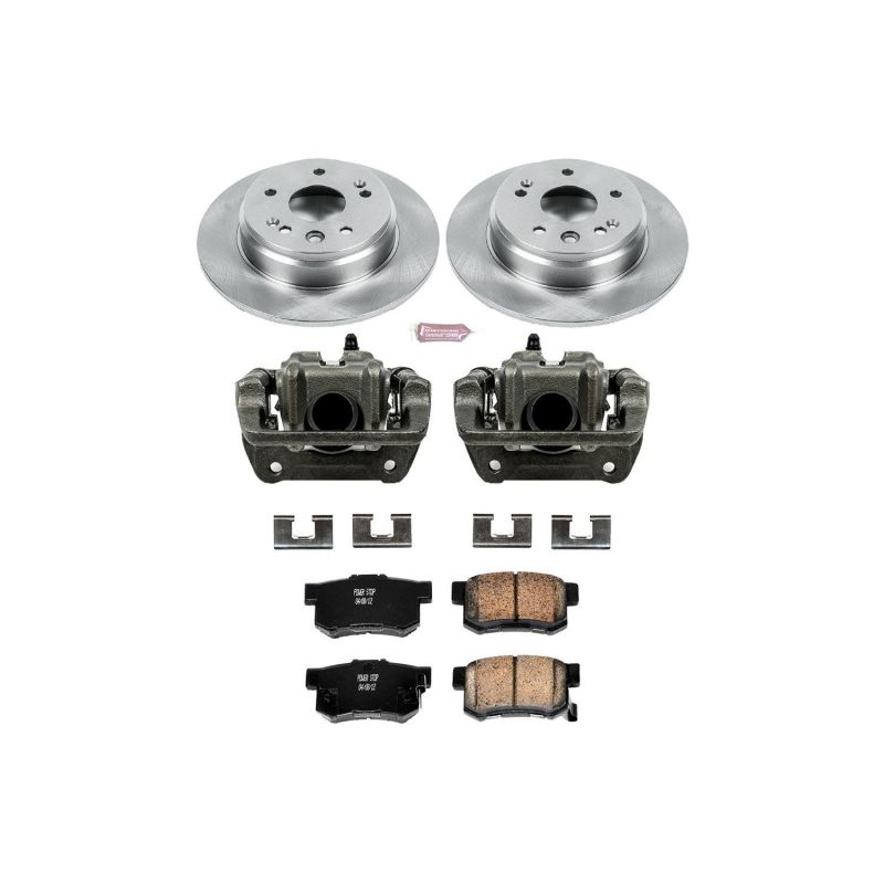 Power Stop 99-03 Acura TL Rear Autospecialty Brake Kit w/Calipers Brake Kits - OE PowerStop