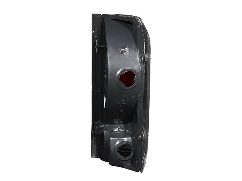 ANZO 1989-1996 Ford F-150 Taillights Black Tail Lights ANZO