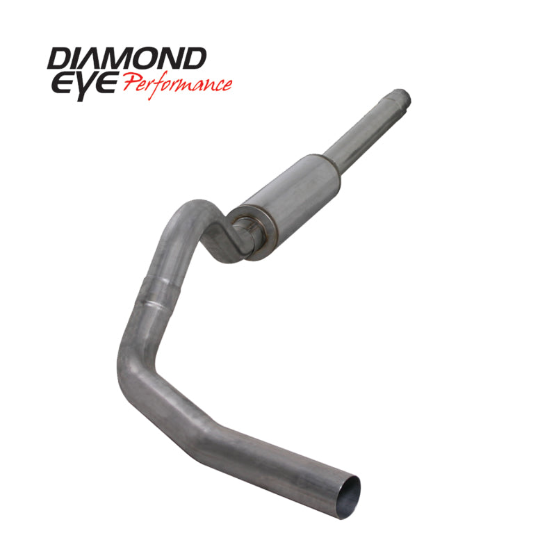 Diamond Eye KIT 4in Catback Single SS: 94-97 FORD 7.3L F250/F350 PWRSTROKE Catback Diamond Eye Performance