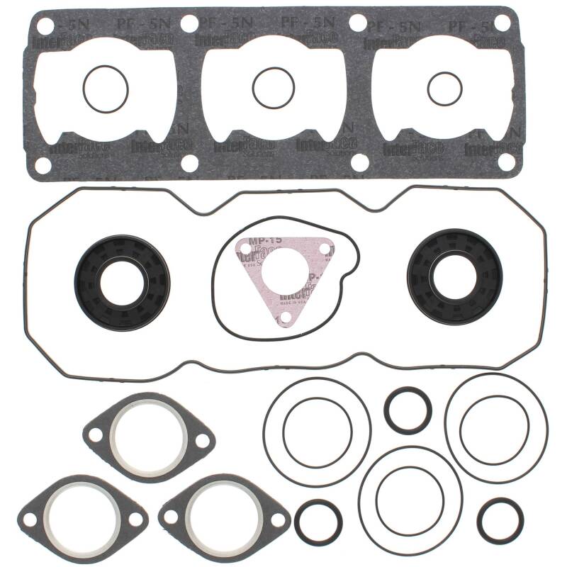 Vertex Gaskets 1992 Polaris Indy XLT/SKS/SP Complete Gasket Kit w/ Oil Seals Engine Hardware Vertex Pistons